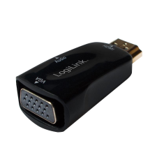 LogiLink HDMI - VGA adapter fekete (CV0107) (CV0107) kábel és adapter