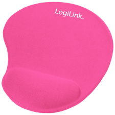 LogiLink ID0027P zselés Egérpad Pink asztali számítógép kellék