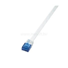 LogiLink KAB CF2061U Cat6 U/UTP lapos patch kábel - Fehér - 3m (LOGILINK_CF2061U) kábel és adapter