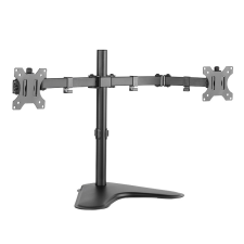 LogiLink kettős monitorállvány, 13 32" acél, 460 mm karhossz tv állvány és fali konzol