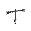 LogiLink Kettős monitortartó, 13 27" acél, 428 mm karhossz