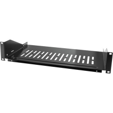 LogiLink Logilink 19" Cantilever Shelf 2U, max.25 KG, d=406mm, black számítógép ház
