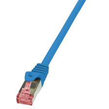 LogiLink LogiLink Patch kábel PrimeLine, Cat.6, S/FTP, kék, 2 m kábel és adapter