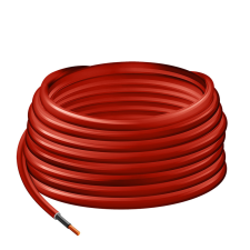 LogiLink Logilink Szolár telepítési kábel, H1Z2Z2-K, 6 mm2, CU, piros, 25 m kábel és adapter