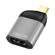 LogiLink Logilink USB-C to DisplayPort male/famale adapter Grey kábel és adapter