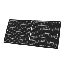LogiLink összecsukható napelemes USB-A + USB-C + DC5521 töltő 15W fekete (PA0341) (PA0341) mobiltelefon kellék