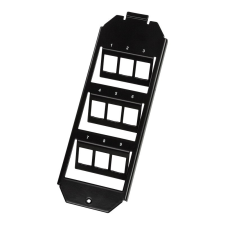 LogiLink Padlódoboz betét 3 x 3 keystone modulokhoz (210 mm-es rendszer) egyéb hálózati eszköz