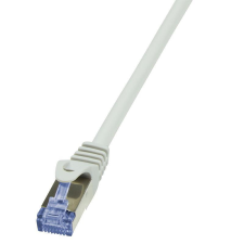 LogiLink - patch kábel, Cat.6A 10G S/FTP PIMF PrimeLine 3m szürke - CQ3062S kábel és adapter