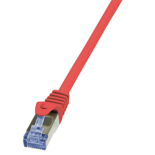 LogiLink - patch kábel, Cat.6A 10G S/FTP PIMF PrimeLine piros 3m - CQ3064S kábel és adapter
