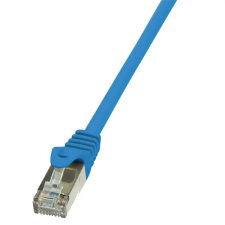 LogiLink Patch kábel Econline, Cat.5e, F/UTP, kék, 3 m kábel és adapter