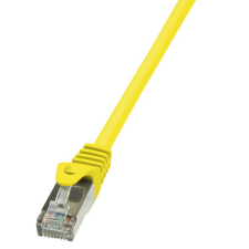 LogiLink Patch kábel Econline, Cat.5e, F/UTP, sárga, 7,5 m kábel és adapter