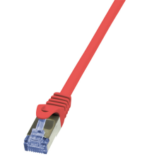 LogiLink patch kábel primeline, cat.6, s/ftp, piros, 3 m kábel és adapter