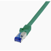 LogiLink Patch kábel Ultraflex Cat.6A S/FTP 15m zöld (C6A105S) (C6A105S)