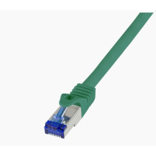 LogiLink Patch kábel Ultraflex Cat.6A S/FTP 20m zöld (C6A115S) kábel és adapter
