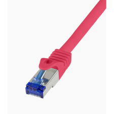 LogiLink Patch kábel Ultraflex Cat.6A S/FTP 3m piros (C6A064S) (C6A064S) kábel és adapter