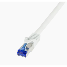 LogiLink Patch kábel Ultraflex, Cat.6A, S/FTP, fehér, 3 m (C6A061S) (C6A061S) kábel és adapter