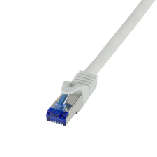 LogiLink Patch kábel Ultraflex, Cat.6A, S/FTP, szürke, 10 m - C6A092S kábel és adapter