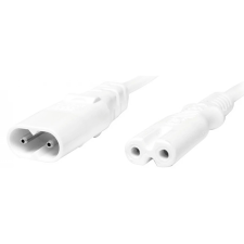 LogiLink Piskóta Tápkábel Fehér 2m CP132 kábel és adapter