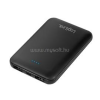 LogiLink powerbank 5000 mAh, 2x USB-A, vékony (fekete) (LOGILINK_PA0202)