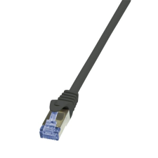 LogiLink PrimeLine, Cat.7, S/FTP patch kábel fekete 3m (CQ4063S) (CQ4063S) kábel és adapter