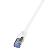 LogiLink PrimeLine S/FTP Patch kábel 5m fehér (CQ4071S) kábel és adapter