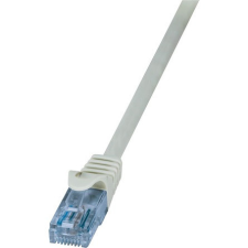  LogiLink RJ45 CAT6A 10Gb UTP - RJ45 CAT6A 10Gb UTP M/M adatkábel 0.5m szürke kábel és adapter
