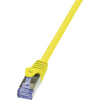 LogiLink RJ45 Hálózati csatlakozókábel, CAT 6A S/FTP [1x RJ45 dugó - 1x RJ45 dugó] 5 m, sárga LogiLink (CQ3077S)