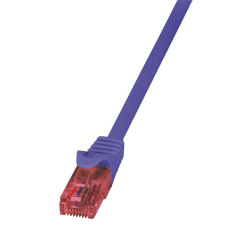 LogiLink S-ATA Kábel, 2x apa, piros, 0,3m kábel és adapter