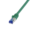 LogiLink S/FTP CAT6a Patch kábel 0.25m - Zöld