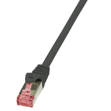 LogiLink S/FTP PIMF patch kábel CAT6 1m fekete  (CQ2033S) (CQ2033S) kábel és adapter