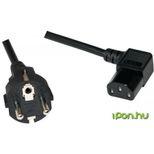 LogiLink Schuko 230V Tápkábel Fekete 3m CP118 kábel és adapter