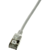 LogiLink Slim U/FTP hálózati kábel Szürke 0,5 M Cat6a U/FTP (STP) (CQ9022S)