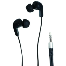 LogiLink Stereo In-Ear Earphone Fekete fülhallgató, fejhallgató
