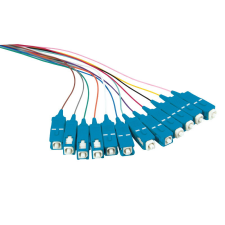 LogiLink Színes pigtail készlet 12x SC, OS2, 2m, kék csatlakozó kábel és adapter