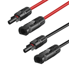  Logilink Szolár hosszabbító kábelkészlet, MC4/M - MC4/F, 6 mm2, CU, 7,5 m kábel és adapter