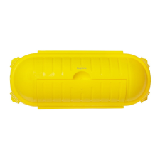 LogiLink Tápkábel védődoboz, kültéri, IP44, sárga kábel és adapter