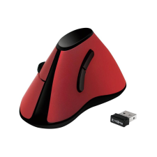 LogiLink TI020 Wireless Ergonómikus Egér - Piros egér