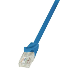 LogiLink U/UTP EconLine patch kábel CAT6 3m kék  (CP2066U) (CP2066U) kábel és adapter