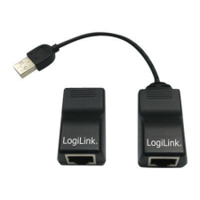 LogiLink UA0021D LOGILINK USB extender, RJ45, 60m-ig kábel és adapter