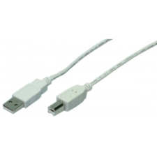LogiLink USB2.0 A/B kábel, 5 m (CU0009) kábel és adapter