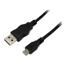 LogiLink USB2.0 A - MicroUSB cable 1m Black kábel és adapter