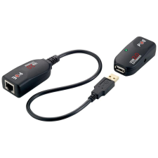 LogiLink USB 2.0 Cat.5 extender up to 50m kábel és adapter