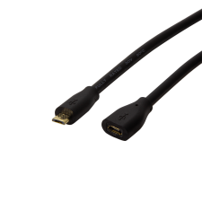LogiLink - USB 2.0 extension cable, Micro-B, 5m kábel és adapter
