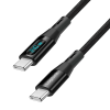 LogiLink USB 2.0 Type C Összekötő Fekete 1m CU0446