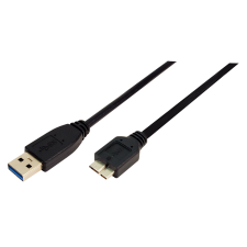 LogiLink - USB 3.0 A->B Micro M/M csatlakozó 0,6m - CU0037 kábel és adapter