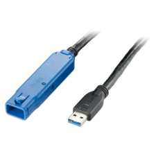 LogiLink USB 3.0 ismétlő kábel, 10 m kábel és adapter