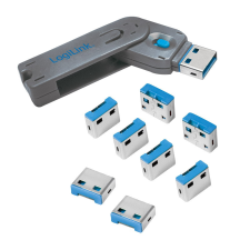Logilink USB-A port blokkoló (1x kulcs és 8x zár) egyéb hálózati eszköz
