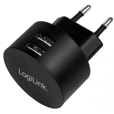 LogiLink USB aljzat adapter, 2x USB port a gyorstöltéshez, 10,5 W egyéb hálózati eszköz
