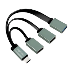 LogiLink USB-C 3.1 hub 3-port hub és switch