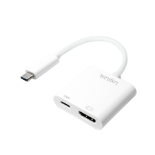 LogiLink USB-C  HDMI töltő adapter kábel és adapter